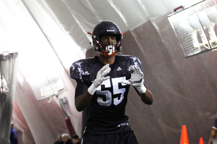 Malcolm Carter at the Eastern Regional Combine presented by adidas. Photo credit: Briana Thicke/CFL.ca