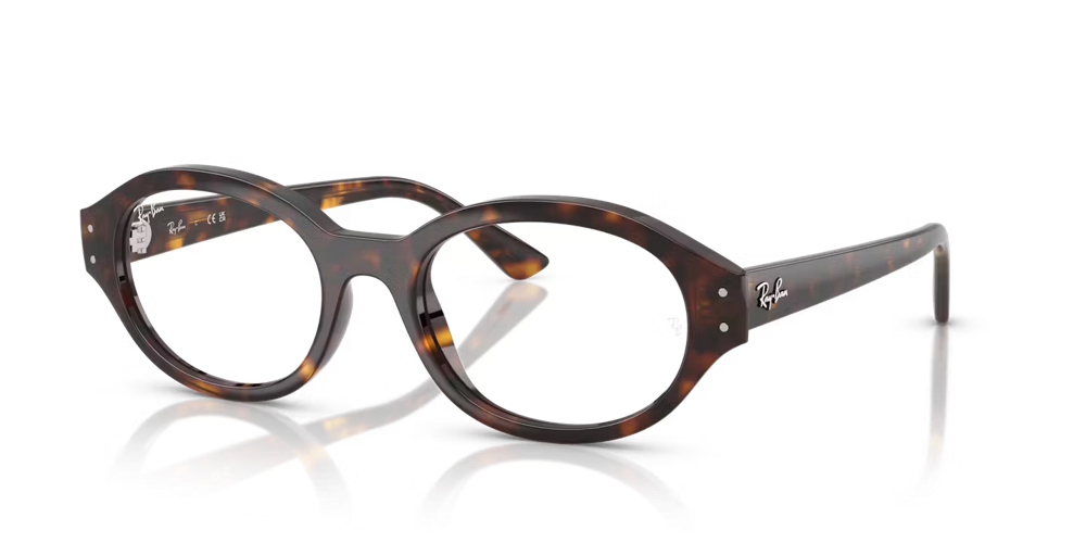 Oval frame - Ray Ban At Pearle Shilo Optics Bio Based RX7257 8320 160EUR