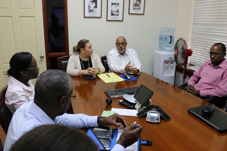 Meeting with the OECS and Public Policy Manager Caribbean Region of Facebook Claudia Giraldo 