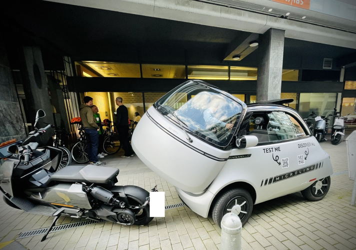 Salon de la mobilité douce pour les collaborateurs Ethias