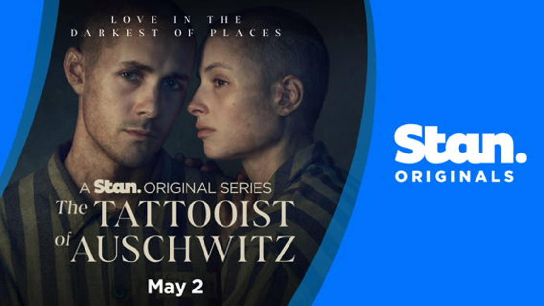 
 FINDING LOVE IN THE DARKEST OF PLACES. WATCH THE FULL TRAILER FOR THE STAN ORIGINAL SERIES
THE TATTOOIST OF AUSCHWITZ, PREMIERING MAY 2, ONLY ON STAN.