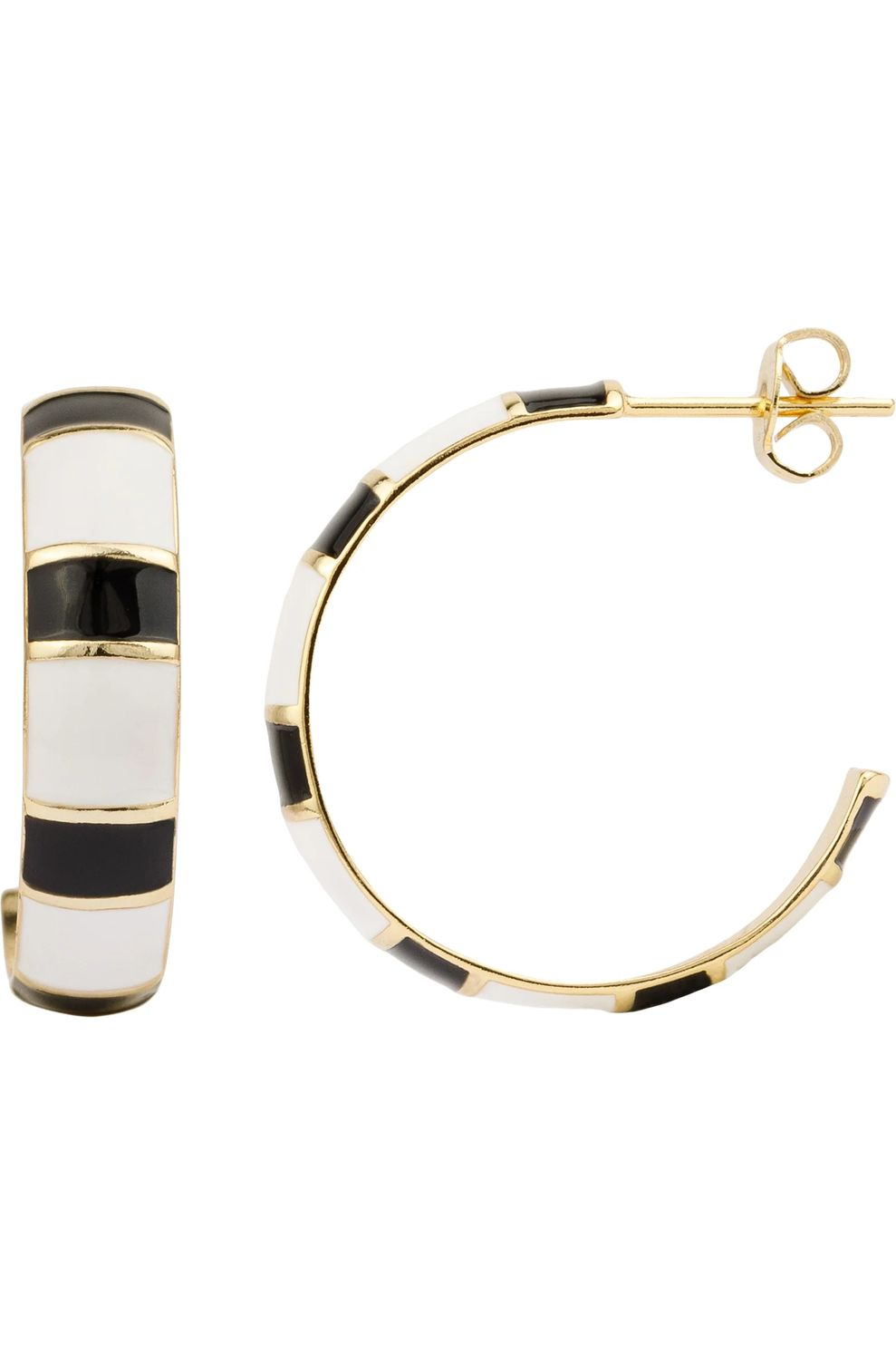 Juttu_FW23_A New Day_Earr Enamel Hoop Medium_JUTTU_€29 Juttu_FW23_A New Day_Earr Enamel Hoop Medium_JUTTU_€29