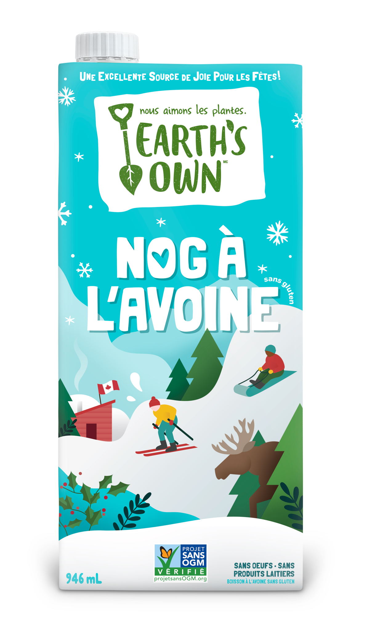 Alerte de nouveau produit : Earth’s Own lance le premier Nog à l’avoine au Canada