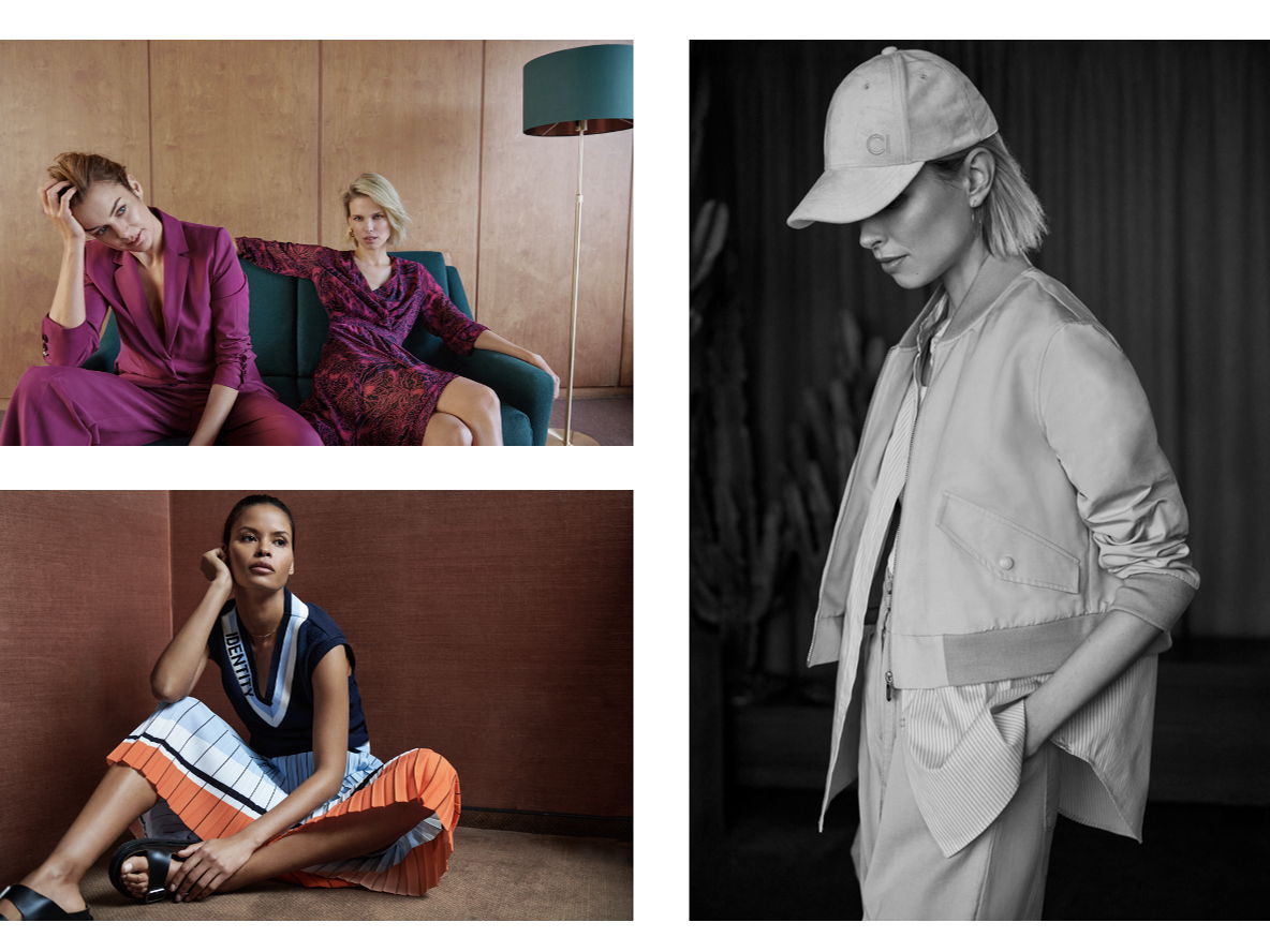Pour la collection PE22, comma s’empare de la ville avec ses looks vibrants et ses tissus fluides