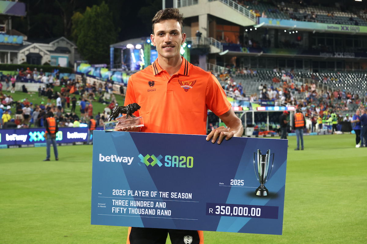 Marco Jansen's mentality the driving force behind Betway SA20 success
