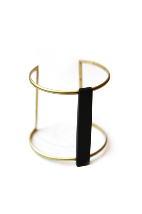 AR.M 
Pole Bracelet Gold Plated
 Black
, €145,00