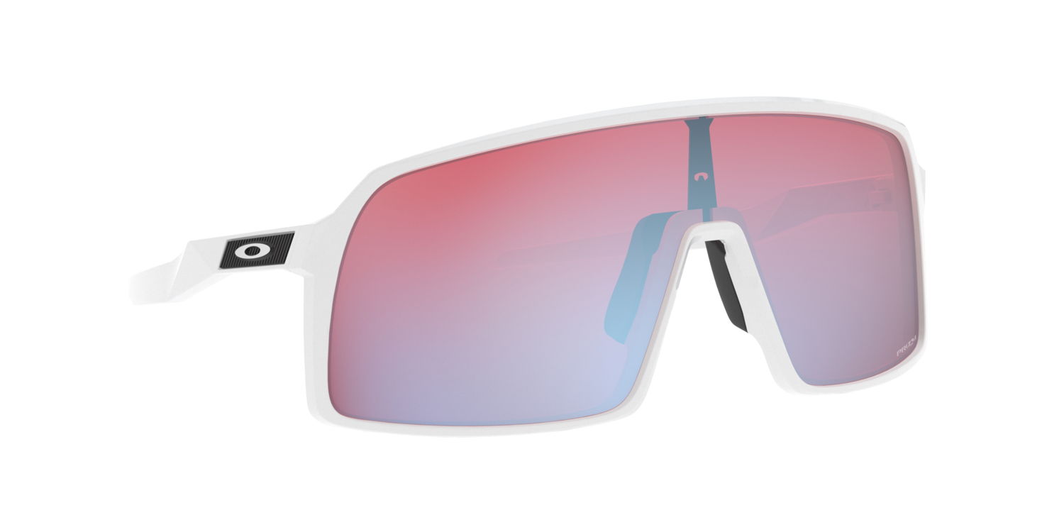 OAKLEY SUTRO POLISHED WHITE WITH PRIZM SNOW SAPPHIRE