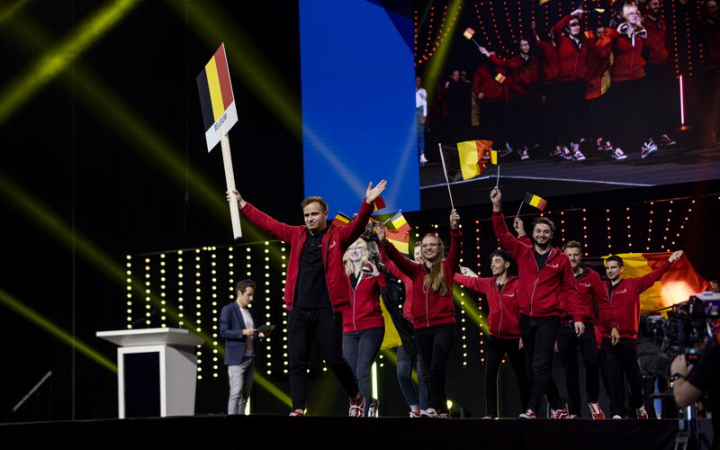 Vingt jeunes composaient le Belgian Team à EuroSkills Graz