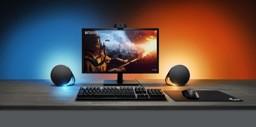 Altavoces Logitech G560 RGB para gaming en PC con iluminación