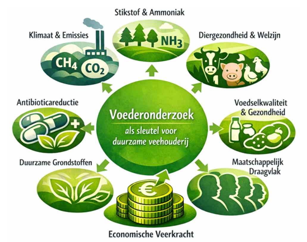 Het voederonderzoek in Feed Pilot heeft meerdere doelstellingen (AI-afbeelding) 