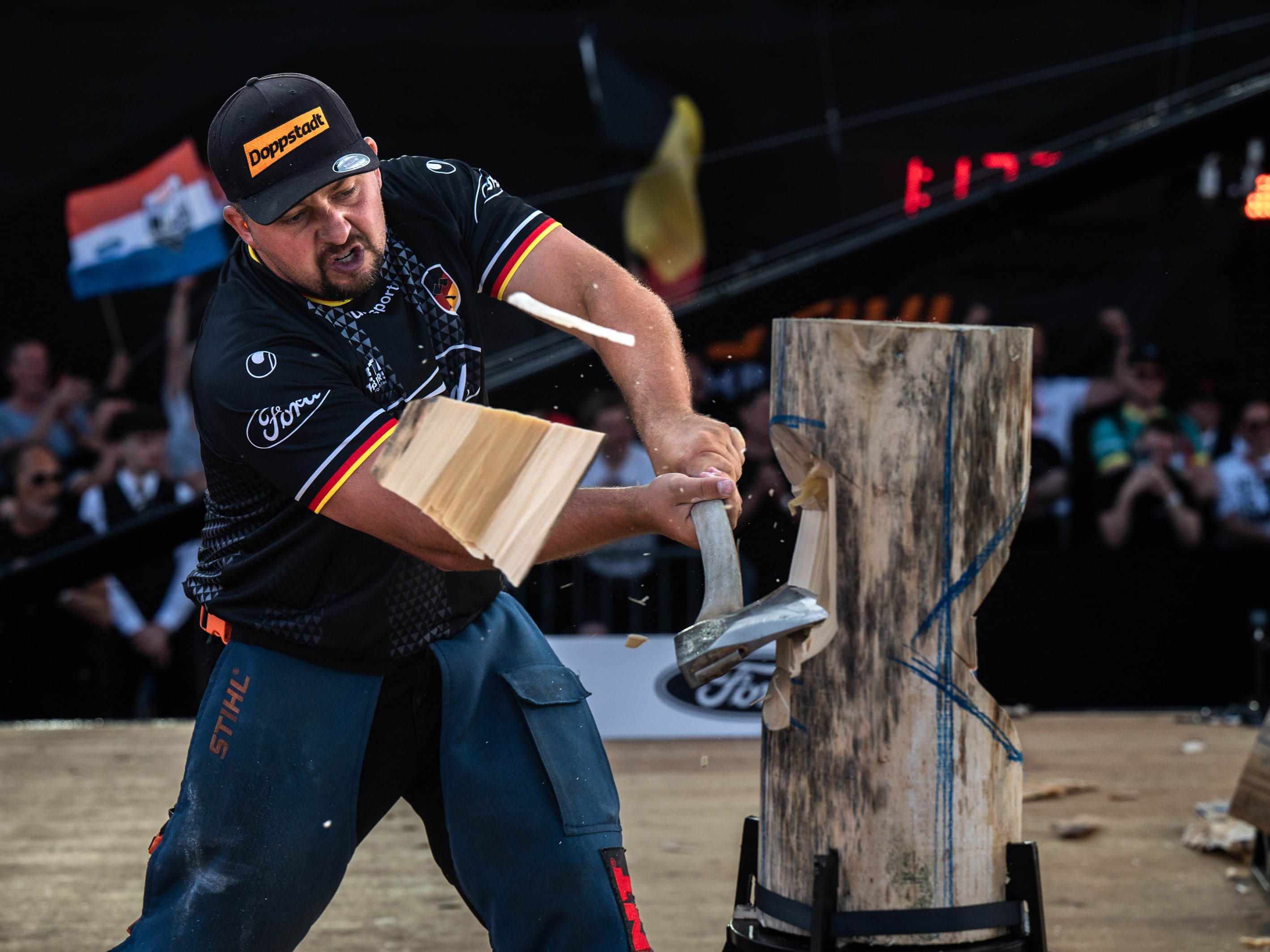 MET NEDERLANDSE MOED ALS DRIJVENDE KRACHT VERWELKOMT HET HOUTHAKKERSFEEST IN LAGE VUURSCHE DE TIMBERSPORTS® EUROPEAN TROPHY 2025