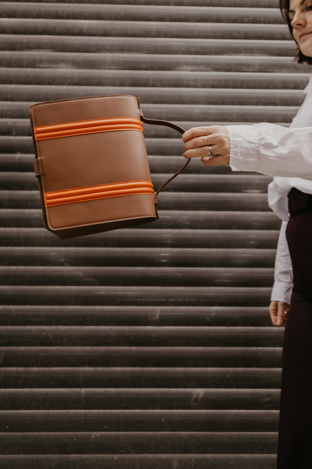 Mieke Dierckx_Doublé cognac orange €475 (3)
