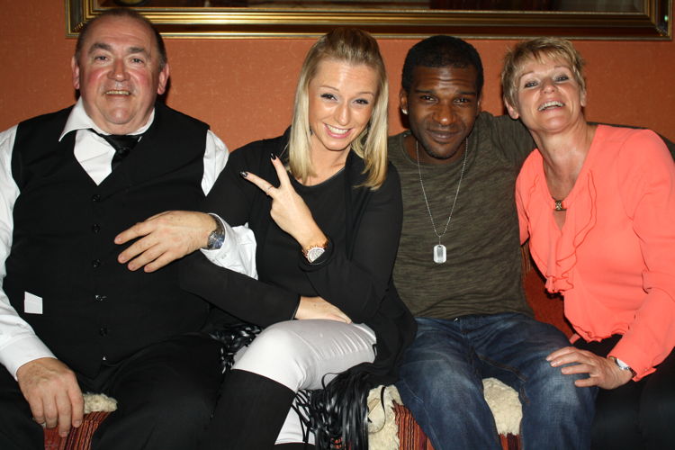 Dirk, Sylvie, Anthony en Caroline