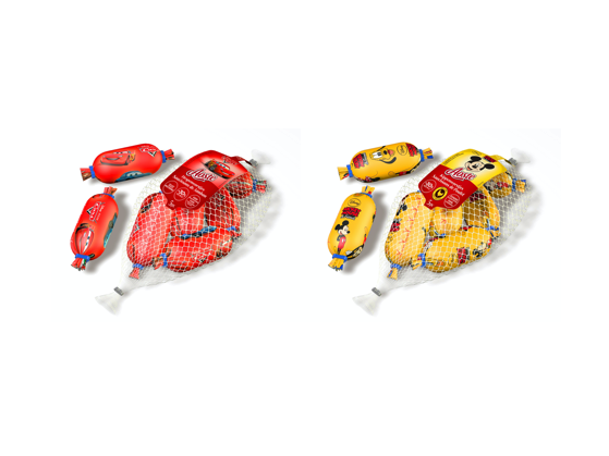 Aoste presenteert de 'Cars' en 'Mickey & Friends' mini-worstjes : een magisch lekkere brooddoos-snack voor kids!