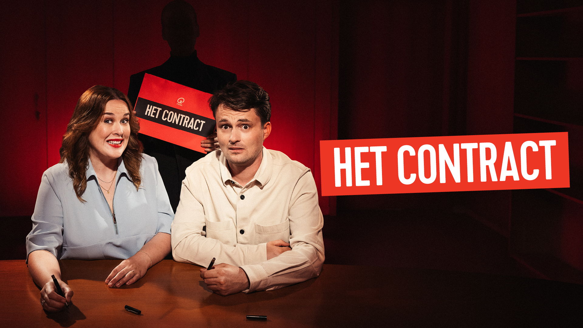 Q-dj’s Maarten & Dorothee tekenen blind Het Contract en mogen tot 100.000 euro weggeven