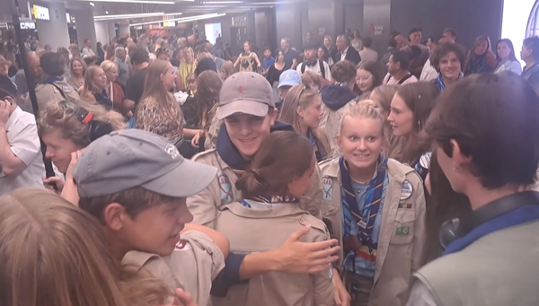 Belgian Scouts return after 'eventful and challenging' World Jamboree