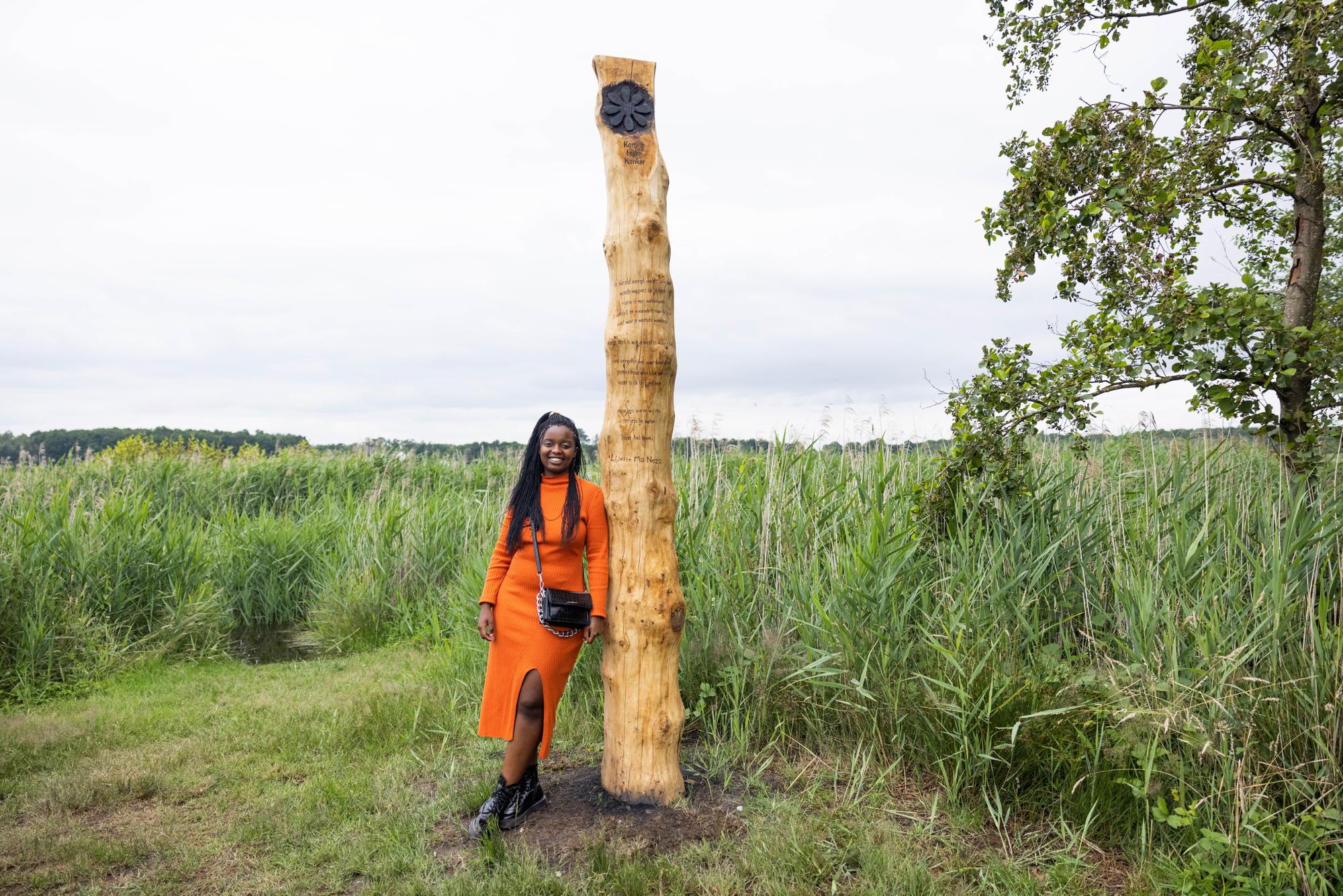 (c) Moonshot - Wandelpad Het Vinne, gedicht van Lisette Ma Neza 