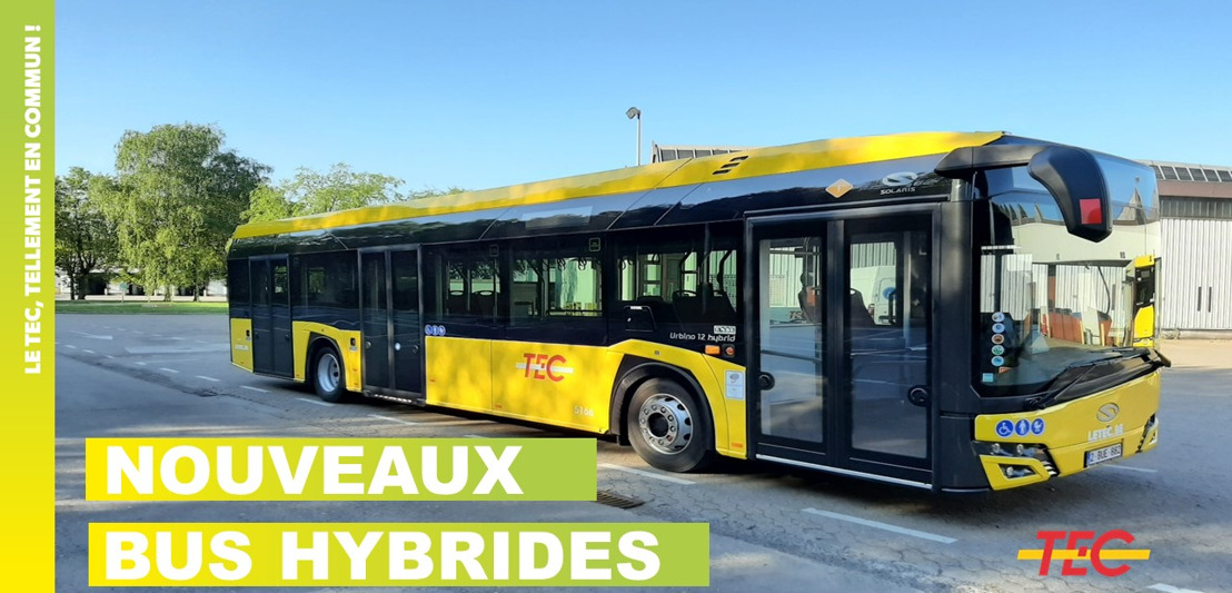 Des bus hybrides supplémentaires à Liège !