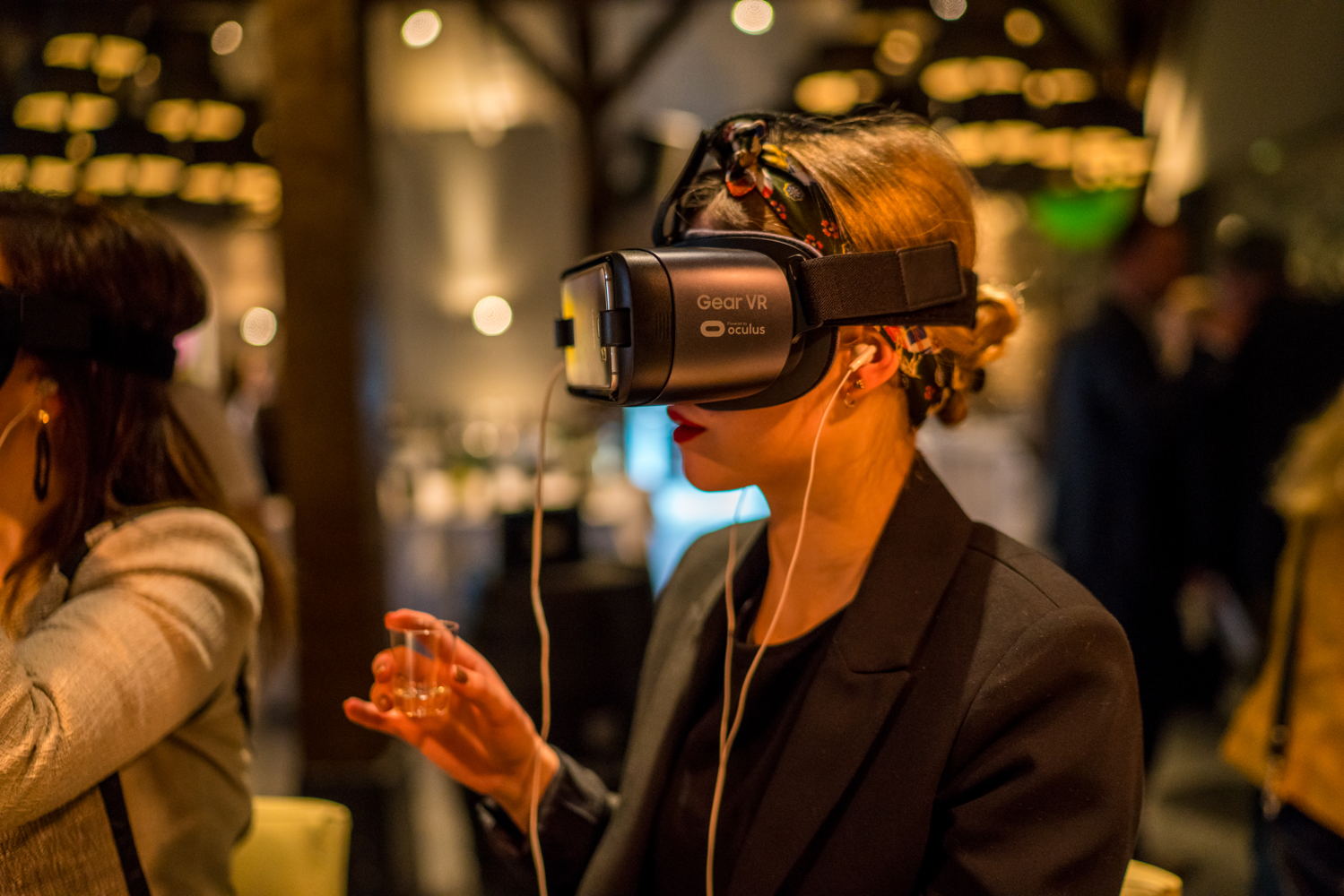 Virtual reality wine tasting