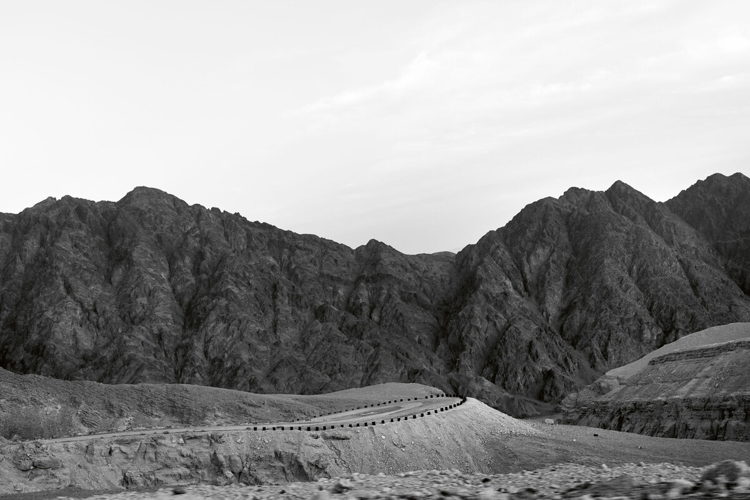 Riding in Silence © Mashid Mohadjerin 