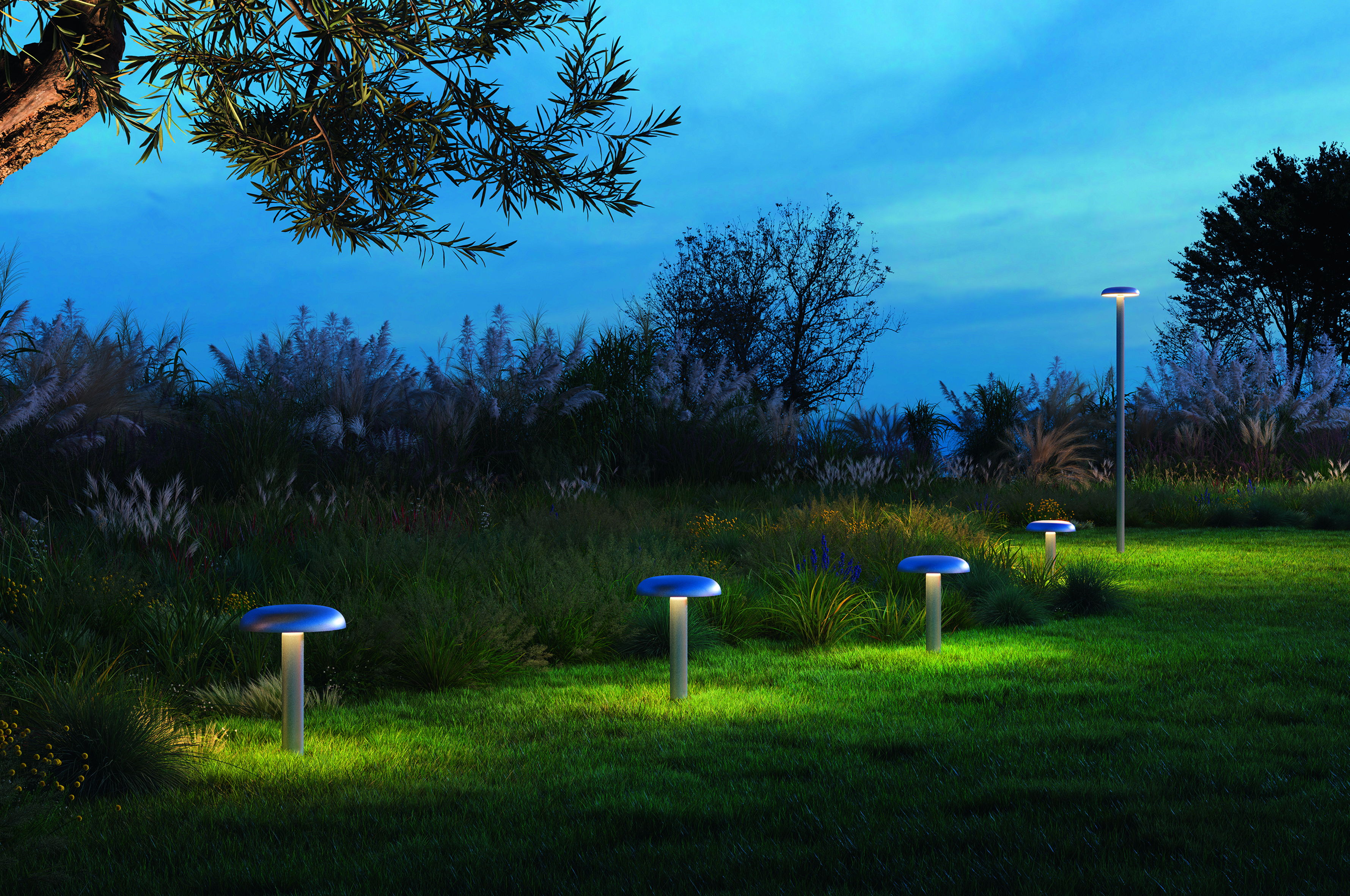 Knop outdoor collection designed by BIG - Bjarke Ingels Group for Artemide