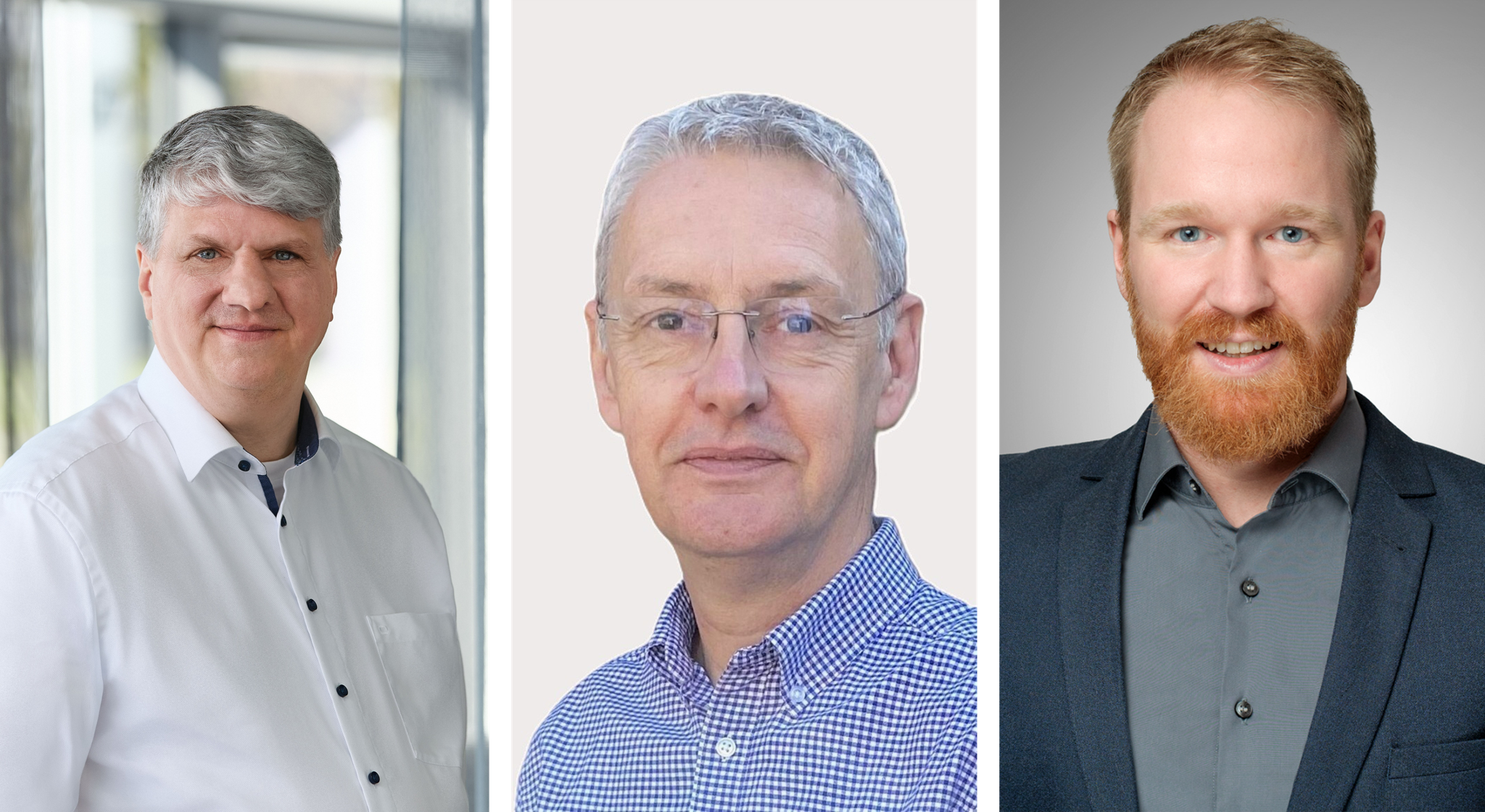 From left to right: Sennheiser’s Dr. Andreas Wilzeck, Head of Spectrum Policy and Standards, Vaughan John, Spectrum Policy and Standards Manager, and Malte Lahrmann, Innovation Manager, will share insights into spectrum, research and real-world audio applications of DECT NR+ at DECT World 2026