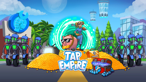 Bring home the bacon in Tap Empire – available now on the App Store and Google Play!