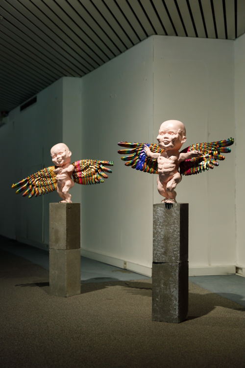 Jake Brush, Mall, Interrupted, Vonk Centrale, installation shot by Selma Gurbuz Jake Brush, Mall, Interrupted, Vonk Centrale, installation shot by Selma Gurbuz