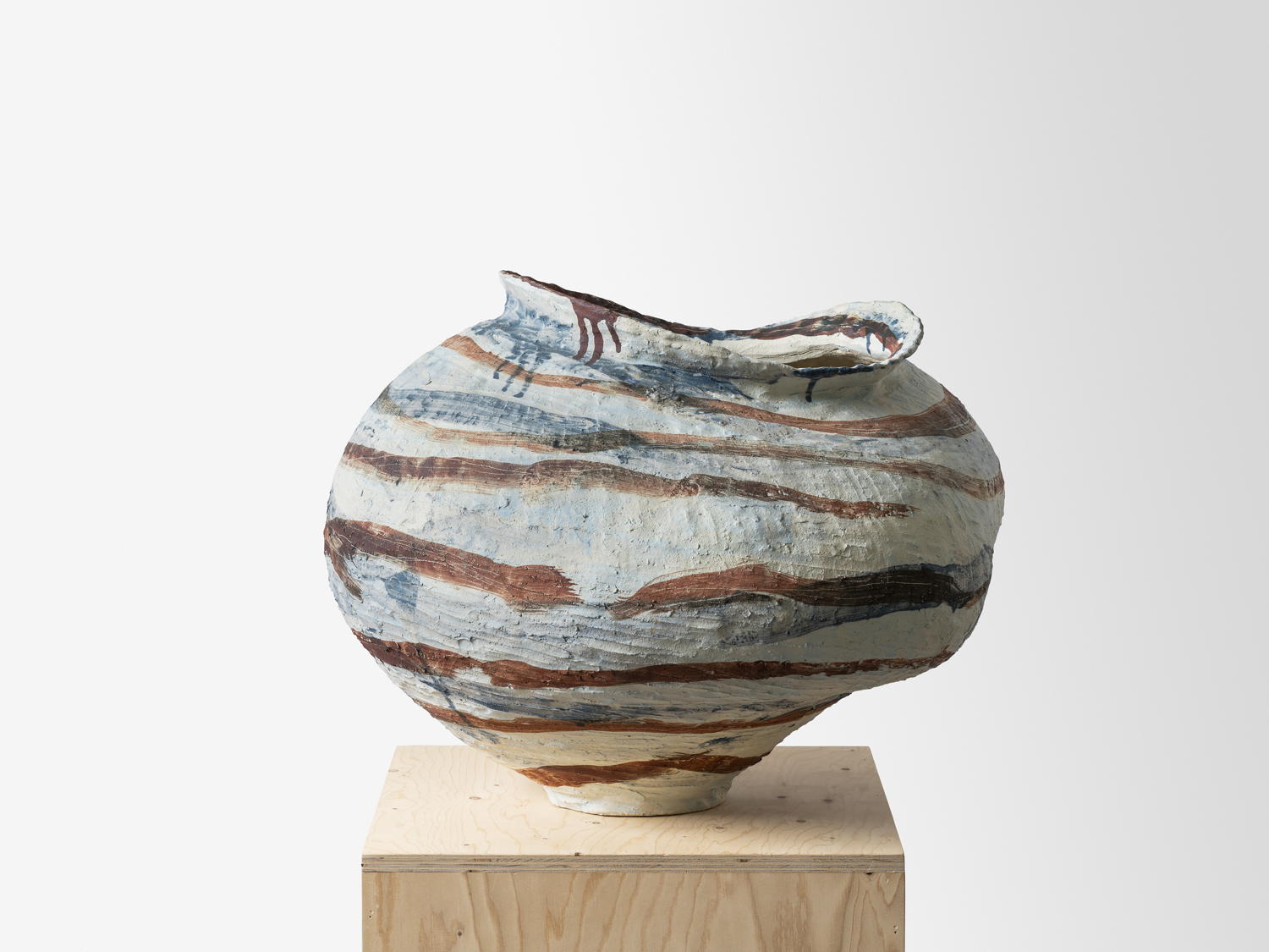 Tsubo, 2023 by Kazunori Hamana at Pierre Marie Giraud. Image courtesy of Pierre Marie Giraud. Photo credit - Hugard & Vanoverschelde 