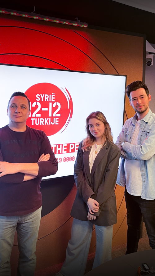 Nostalgie: Bjorn Verhoeven, Jana Vermeulen en Michaël Joossens – © Play Media en Mediahuis Nostalgie: Bjorn Verhoeven, Jana Vermeulen en Michaël Joossens – © Play Media en Mediahuis