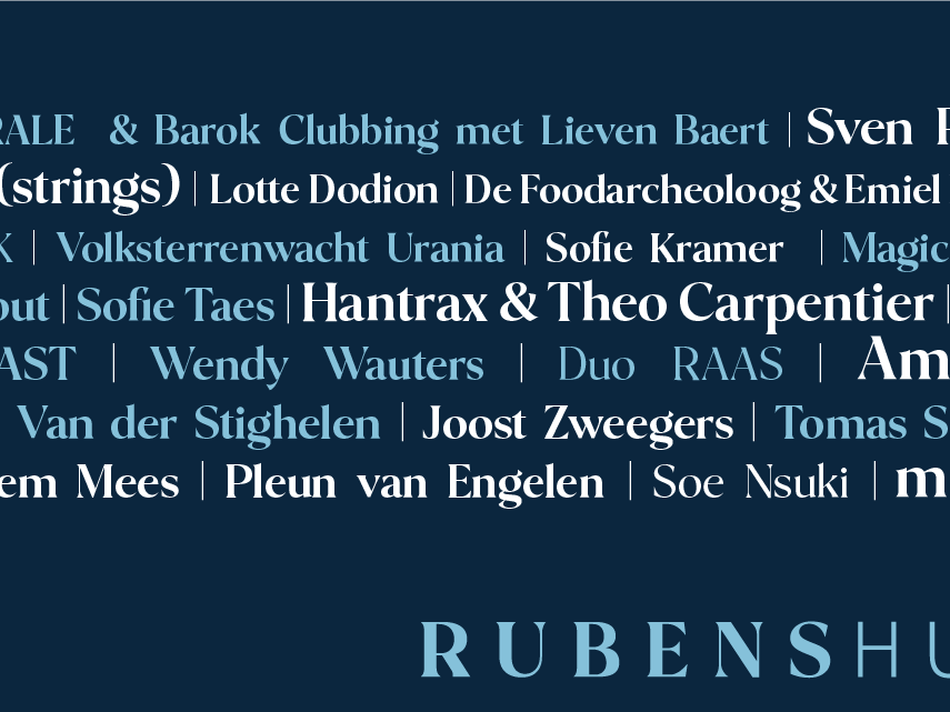 Amenra, mehro, Pleun van Engelen, Hantrax & meer artiesten openen Rubenshuis feestelijk 