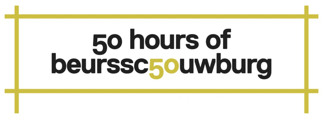 INVITATION: 50 hours of Beursschouwburg. A non-stop start (Fr 5 - Sa 6.02)  
