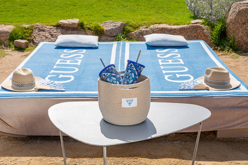 Press Assets: GUESS Launches New Luxury Beach Club Partnerships