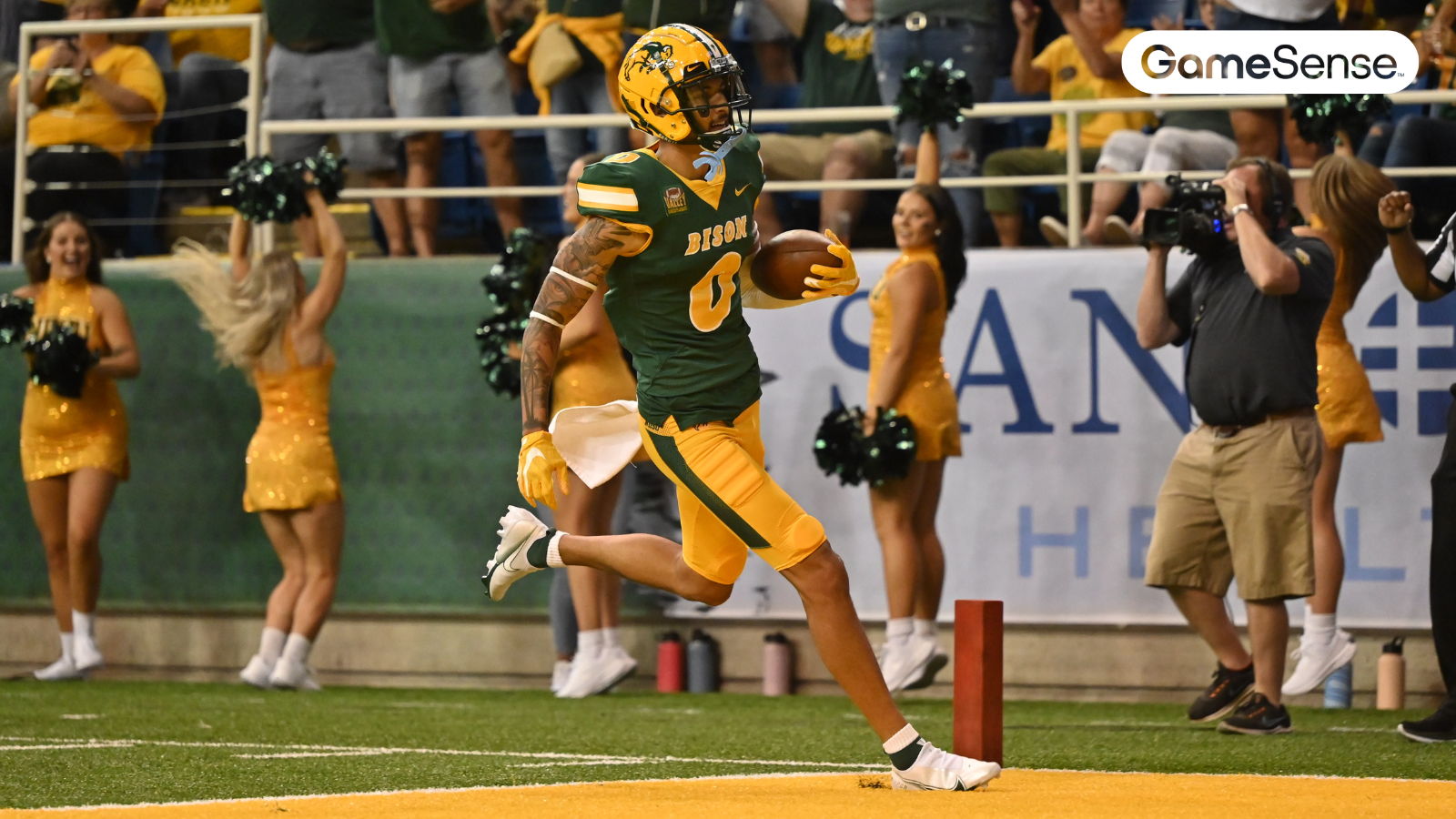 Zach Mathis with the North Dakota State Bison - Photo Courtesy: North Dakota State Athletics