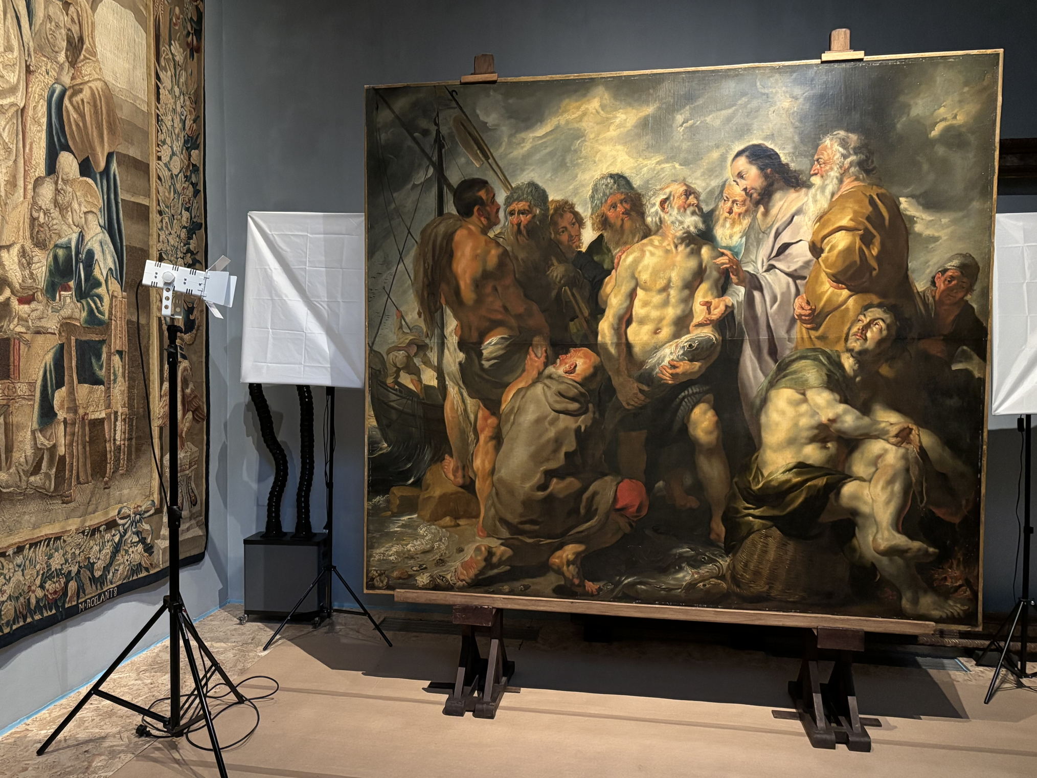 Restauratie topstuk Jordaens uit Sint-Jacobskerk in Snijders&Rockoxhuis 
