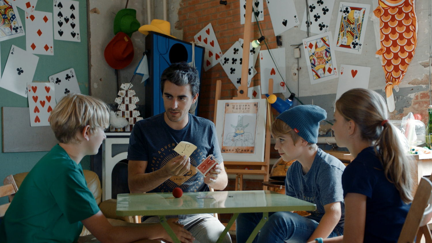 Trix: Luca, Steven, Leonard en Lien - (c) Bonka Circus