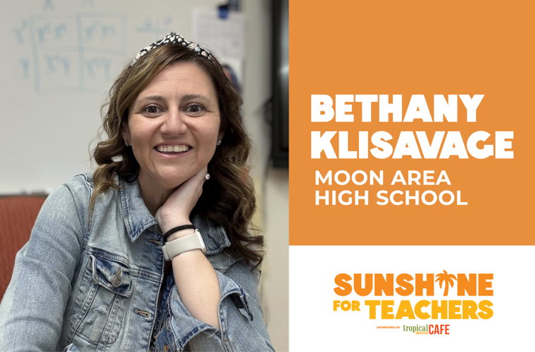 Tropical Smoothie Cafe has announced Bethany Klisavage at Moon Area High School as a finalist in the Sunshine for Teachers contest. They were selected from thousands of consumer nominations and parents, teachers, families and the community can now vote for them until midnight ET on May 9, 2025 at www.SunshineforTeachers.com. One Grand Prize winner receives a $10,000 summer getaway and free smoothies for a year, and their school wins $1,000 and a schoolwide smoothie party. 