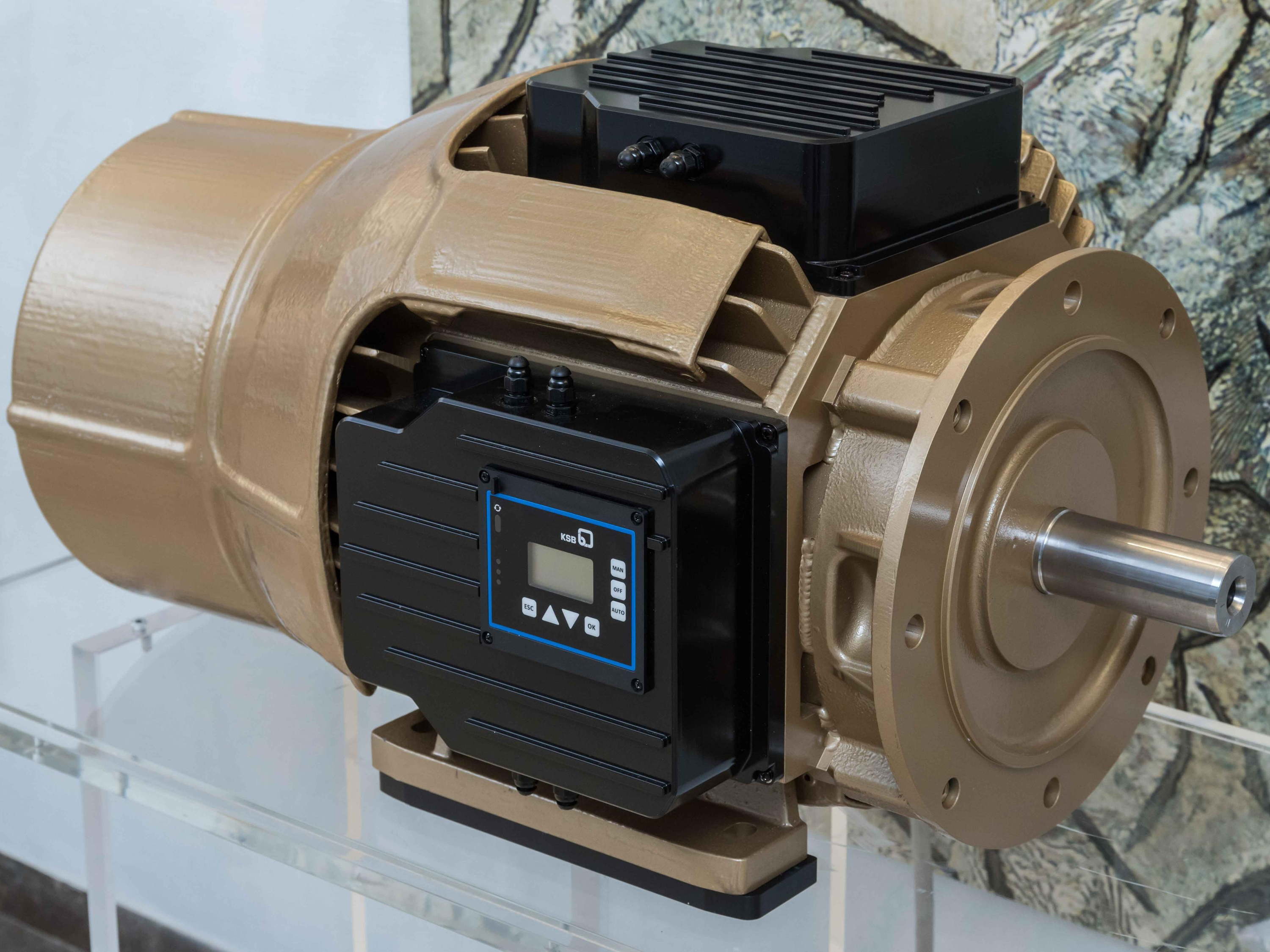 Le nouveau prototype KSB montre le potentiel des composants modernes en carbure de silicium.