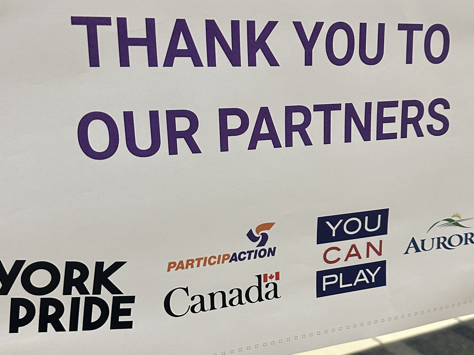Aurora partners with You Can Play to promote Inclusivity in Sports 