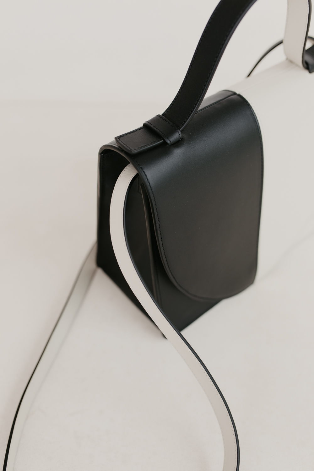 Mieke Dierckx_Mini Briefcase demi Black and White_€430 (4)