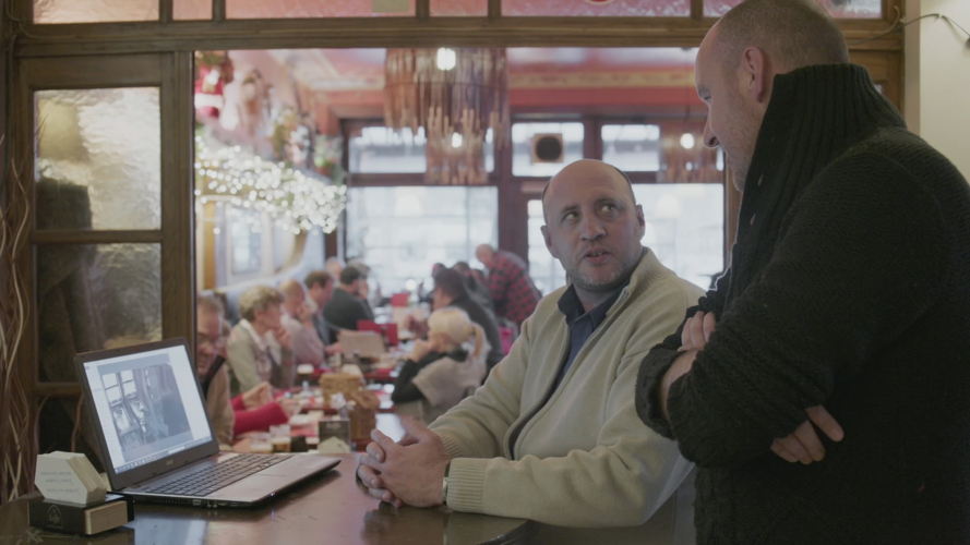 Francis, uitbater van brasserie Du Parc