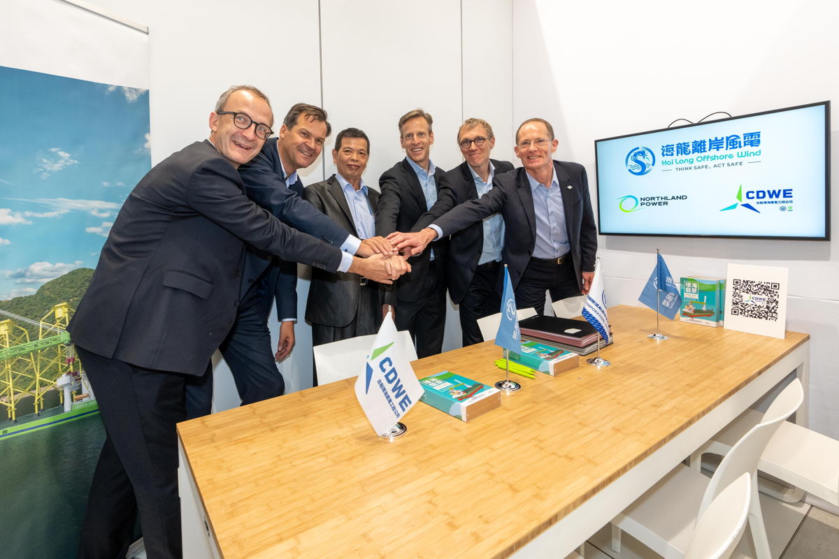 The milestone deal between CSBC-DEME Wind Engineering (CDWE) and Hai Long Offshore Wind follows nearly three years of planning and preparation under a preferred bidder agreement.
