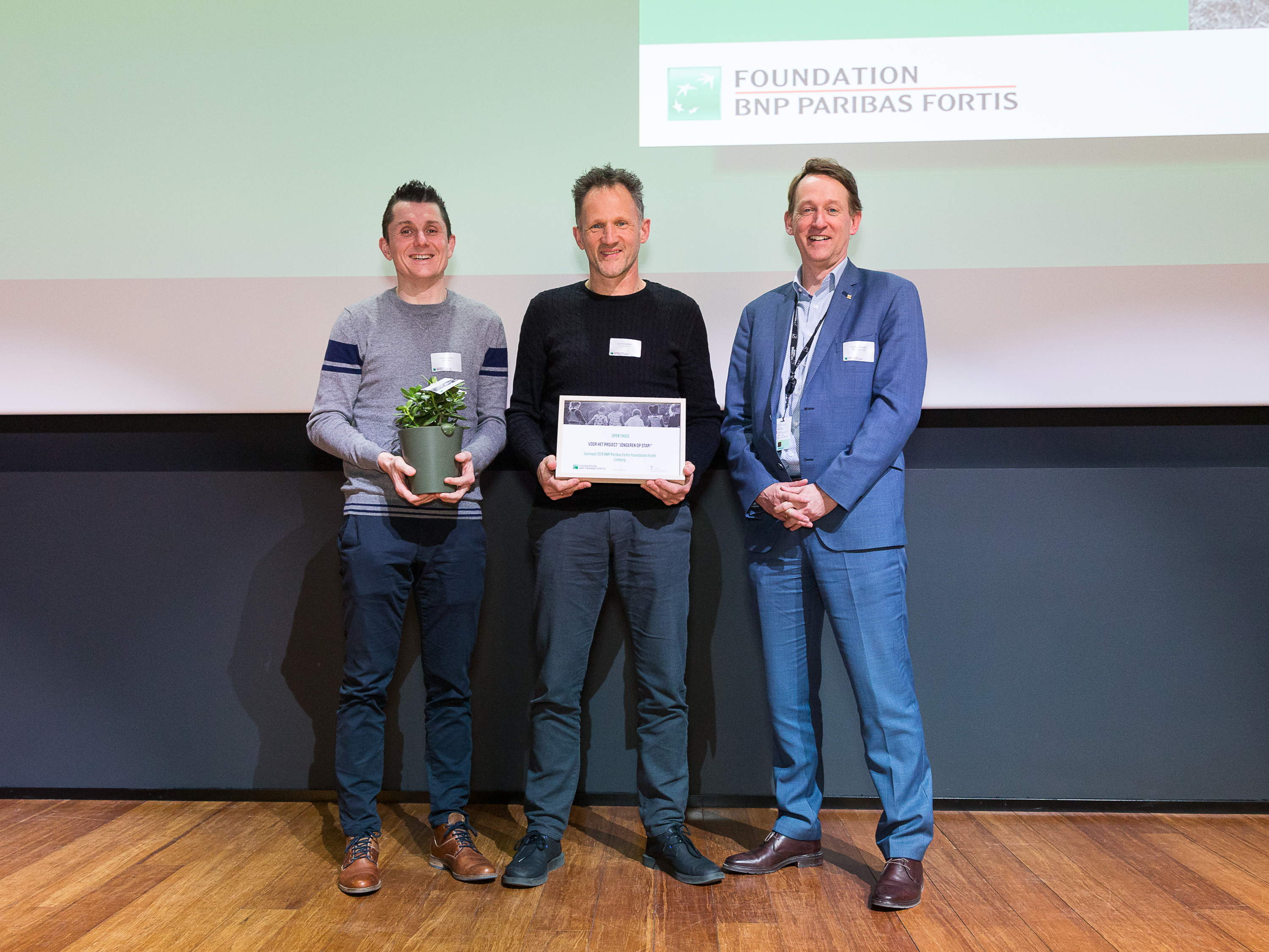 BNP Paribas Fortis Foundation bekroont het project ‘Jongeren op stap’ van Limburgse vzw Open Thuis
