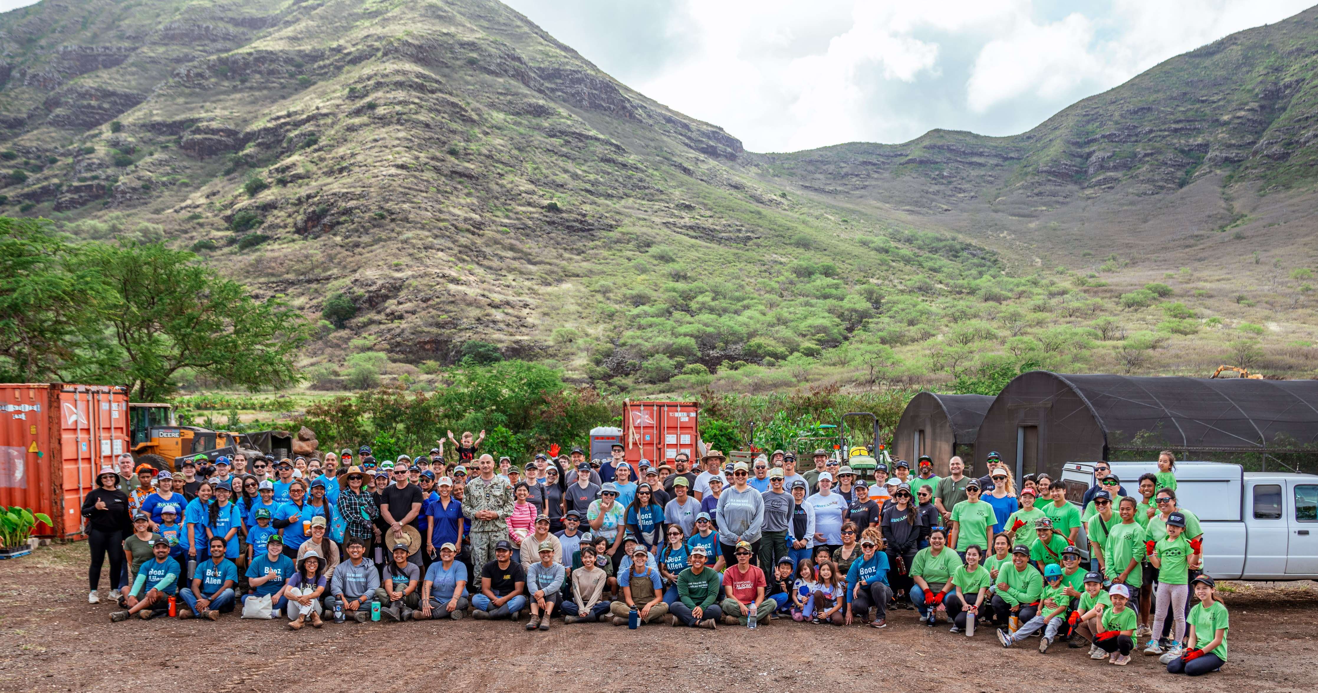 Trust for Public Land gathered over 130 volunteers from 11 local companies for its annual A Day on the Land at MAʻO Organic Farms to mālama ʻāina and strengthen local food systems.