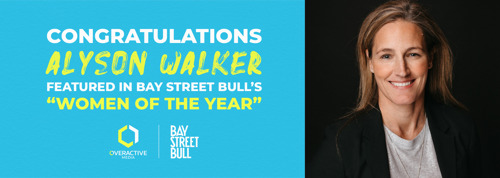 ALYSON WALKER FEATURED IN BAY STREET BULL’S FIRST-EVER "WOMEN OF THE YEAR" ISSUE