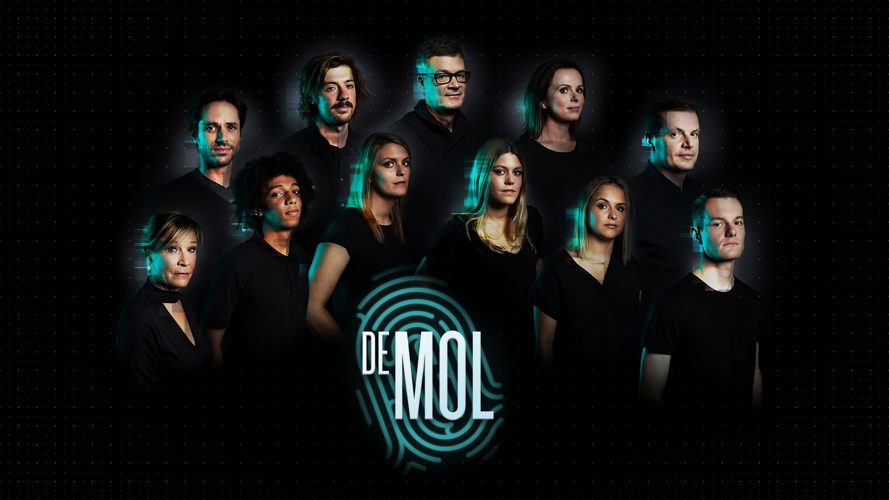 Groepsbeeld De Mol 2017
