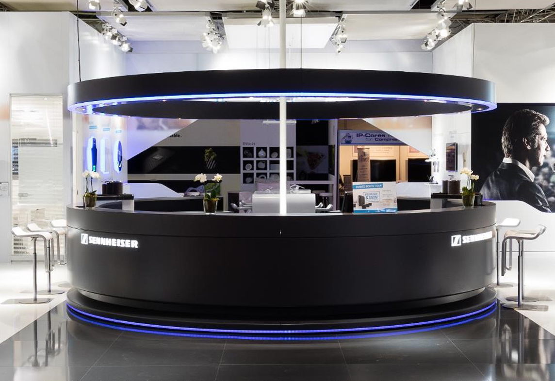 Ein optisches Highlight: Die Sennheiser Bar im Design von TeamConnect Wireless Ein optisches Highlight: Die Sennheiser Bar im Design von TeamConnect Wireless
