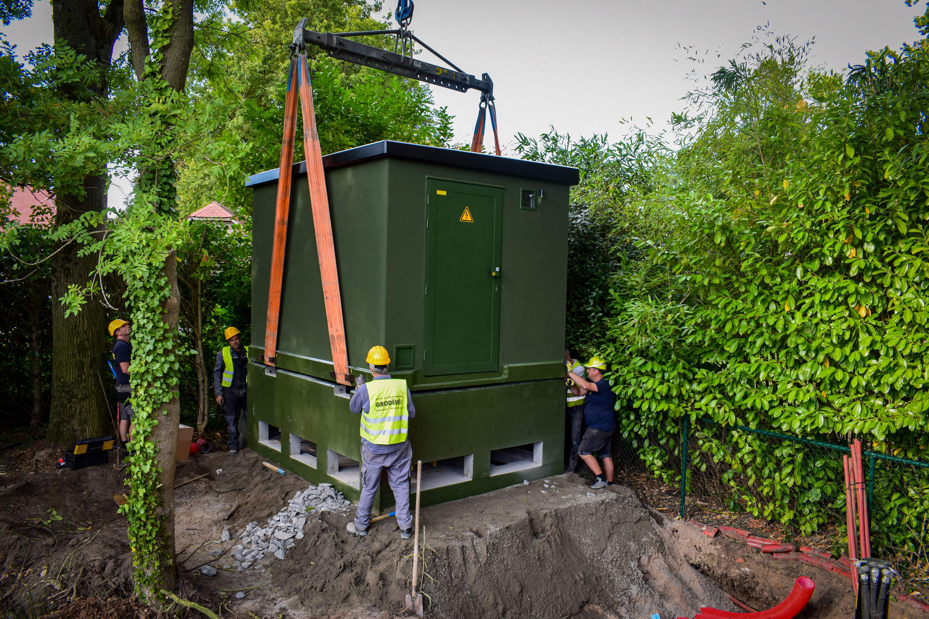 Fluvius pakt wateroverlast aan met innovatieve cabine in Gent
