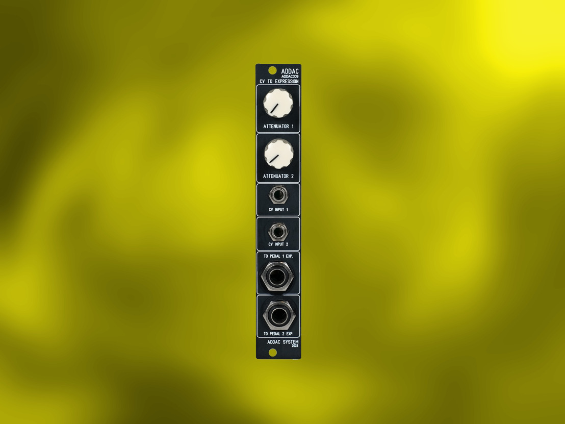 ADDAC System Launches CV To Expression Eurorack Module