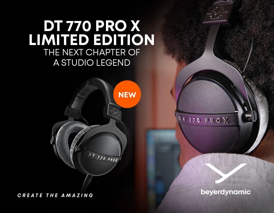 beyerdynamic presents the special model DT 770 PRO X Limited